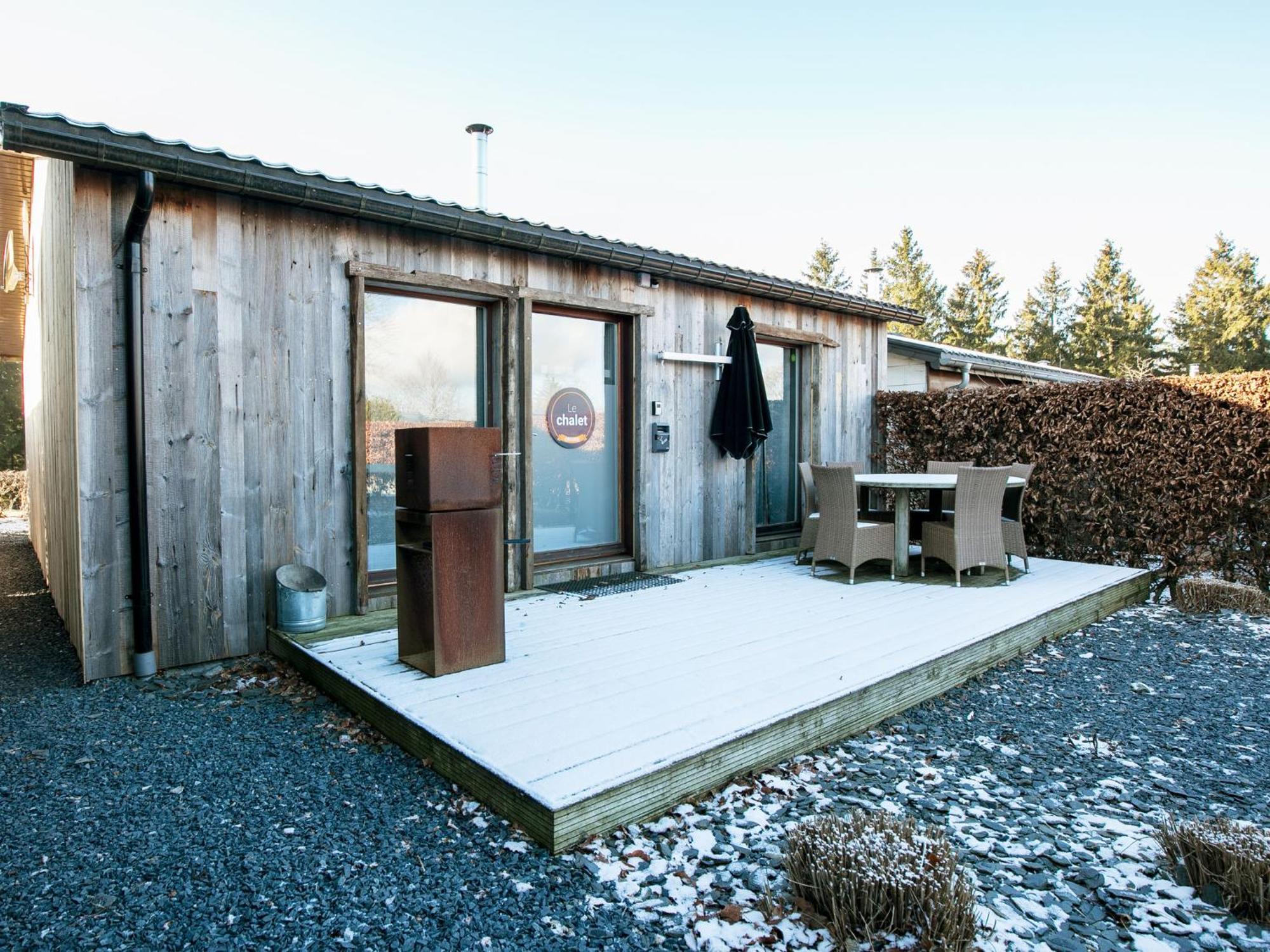 Boutique Chalet in Bullingen Near Lake Wirtzfeld Buitenkant foto